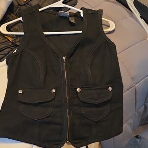 Harley-Davidson Women's Black Utility Vest